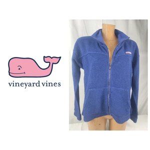 VINEYARD VINES PURPLE/BLACK STRIPED JACKET